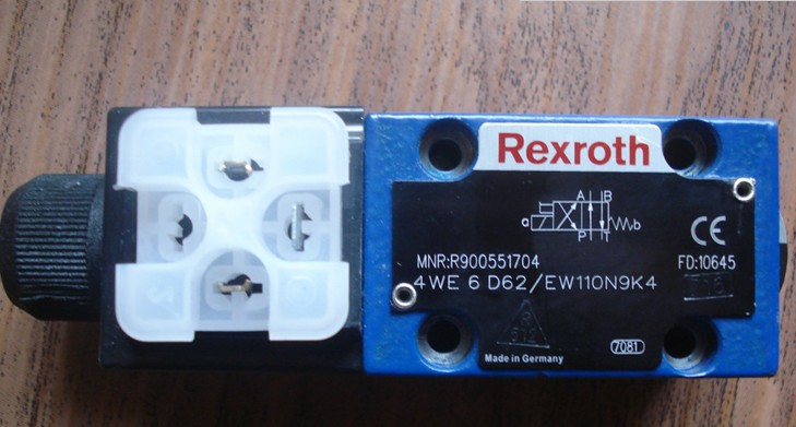 德国Rexroth力士乐电磁阀4WE6D62/EW110N9K4